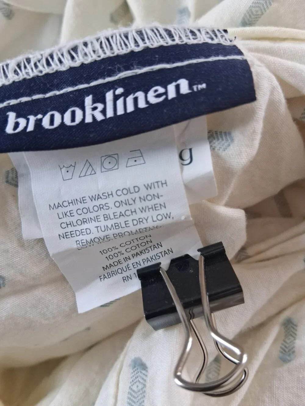 Brooklinen King Duvet Cover Set + Bedsure King Duvet Cover Set BUNDLE. FLAWS